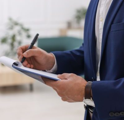 Expert en audit immobilier vérifiant la conformité locative LMNP d'un bien à Montpellier